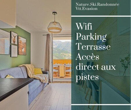 Studio de charme, 2 chambres, avec parking