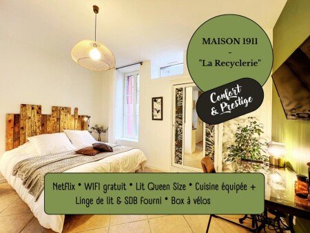 Studio 1 chambre, avec jardin