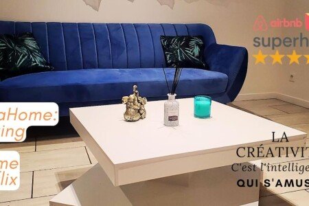 Appartement 2 chambres, avec jardin