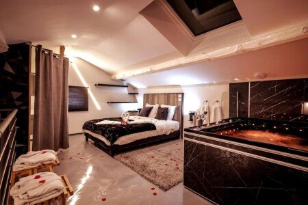 Maison 1 chambre, avec jacuzzi