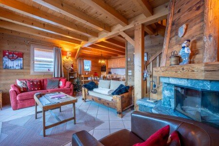 Chalet cozy, 3 chambres, avec wifi