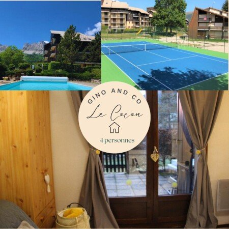 Appartement 2 chambres, avec piscine