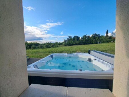 Maison de charme, 1 chambre, avec jacuzzi