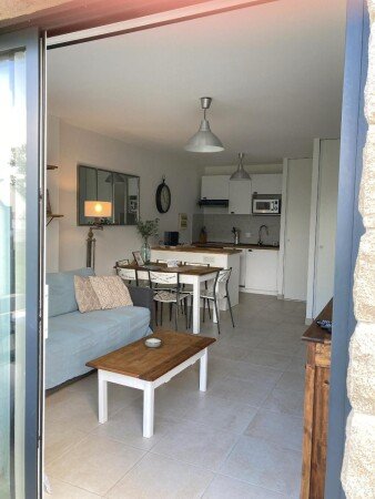 Appartement 1 chambre, avec jardin