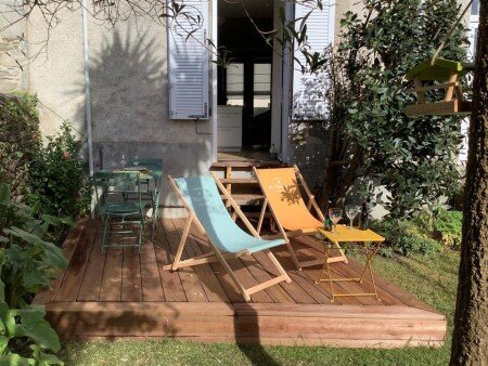 Gîte 1 chambre, avec jardin