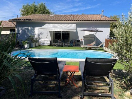 Bed and breakfast 1 chambre, avec piscine