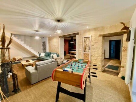 Maison de campagne 3 chambres, avec wifi