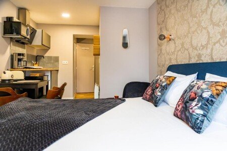 Studio 1 chambre, avec wifi