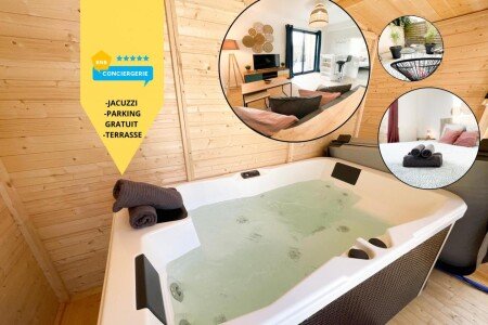 Appartement 1 chambre, avec jacuzzi