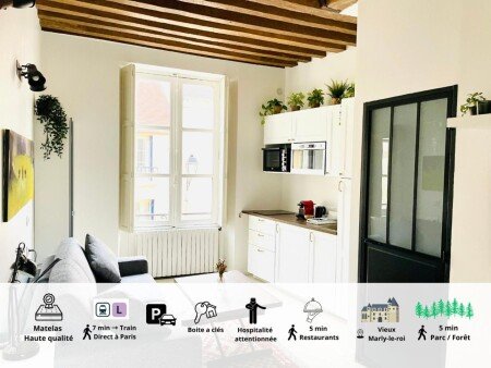 Studio design, 1 chambre, avec wifi