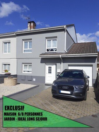 Maison 3 chambres, avec jardin