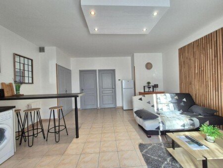 Appartement 1 chambre, avec jardin