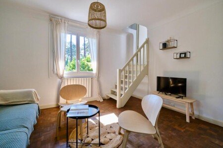 Apartamento 1 habitación, con jardín