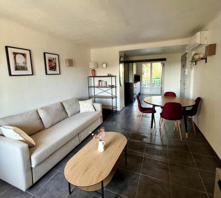 T2 1 chambre, avec jardin