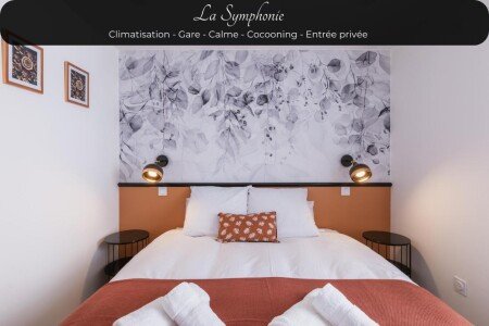 Appartement cozy, 1 chambre, avec climatisation