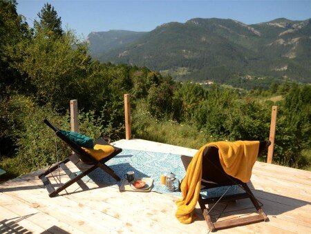 Ecolodge 1 chambre, avec jardin