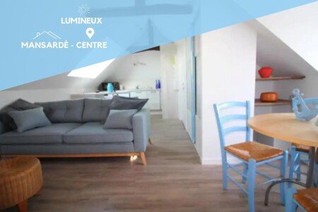 T2 1 chambre, avec climatisation