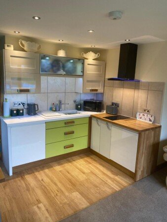 Apartment 1 bedroom, with garden