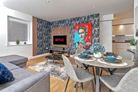 Appartement 2 chambres, avec wifi