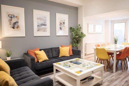 House 4 bedrooms, with garden