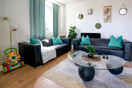 Appartamento 2 camere, con giardino