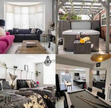 House 3 bedrooms, with jacuzzi