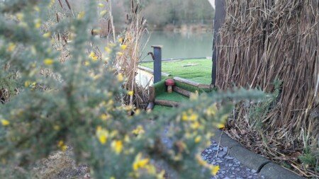 Camping / Mobil Home 1 chambre, avec jardin