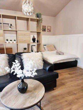 Appartement 1 slaapkamer, met tuin