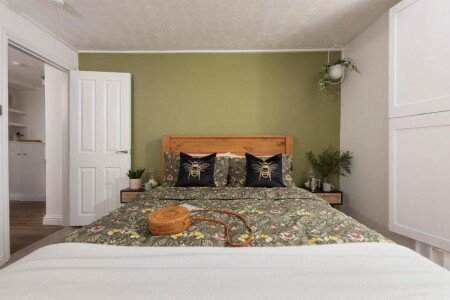 Apartment 1 bedroom, with garden