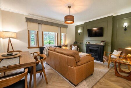 Apartment 2 bedrooms, with garden