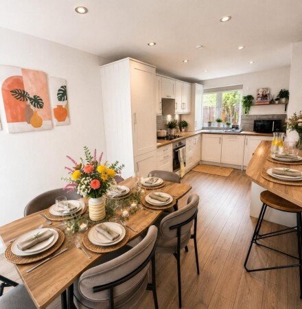 House 4 bedrooms, with garden
