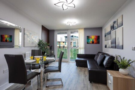 Apartment 2 bedrooms, with garden