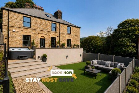 House 4 bedrooms, with jacuzzi