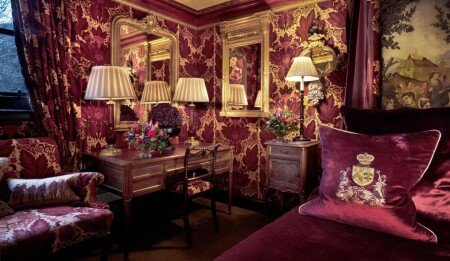 Hôtel romantique, avec jardin