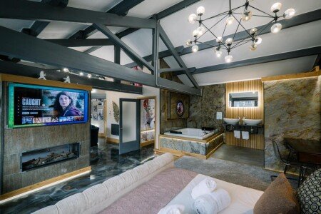 Apartment 1 bedroom, with jacuzzi