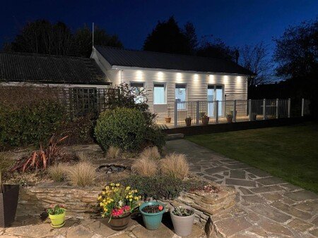 Chalet 1 bedroom, with garden