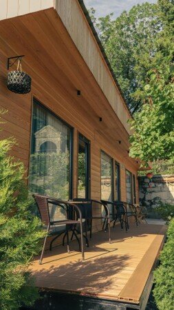 Chalet 2 guests, with garden