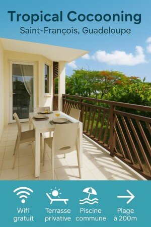 Appart'Hotel 2 chambres, avec piscine