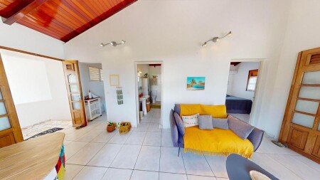 Appartement 1 chambre, avec jardin