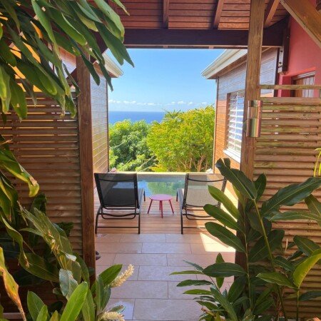 Maison 1 chambre, avec piscine
