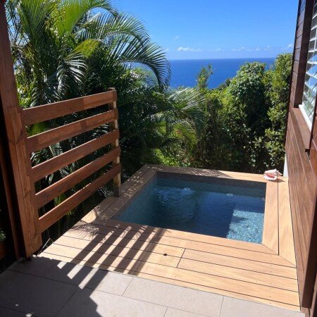 Maison 1 chambre, avec piscine