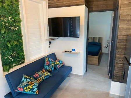 T2 cozy, 1 chambre, avec climatisation