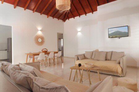 Appartement 3 chambres, avec jardin