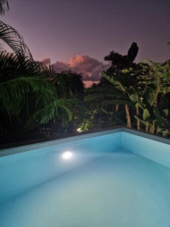 Chalet 1 chambre, avec piscine