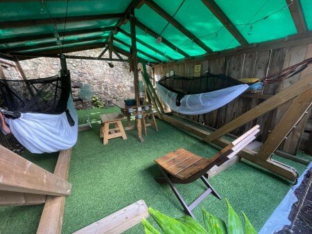 Camping / Mobil Home 1 chambre, avec jardin