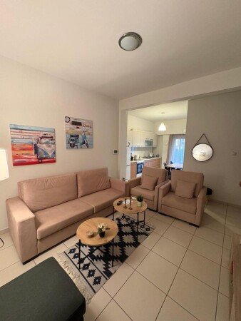 Appartement 2 chambres, avec jardin