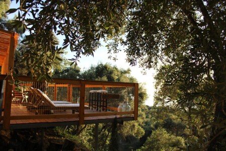 Camping / Mobil Home 1 chambre, avec jardin