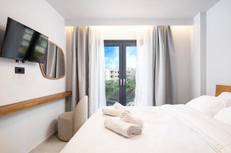 Appartement 3 gasten, met air conditioning