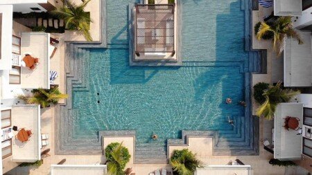 Villa 2 habitaciones, con piscina