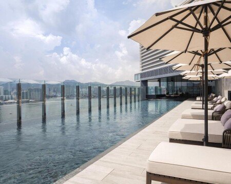 Hotel with pool